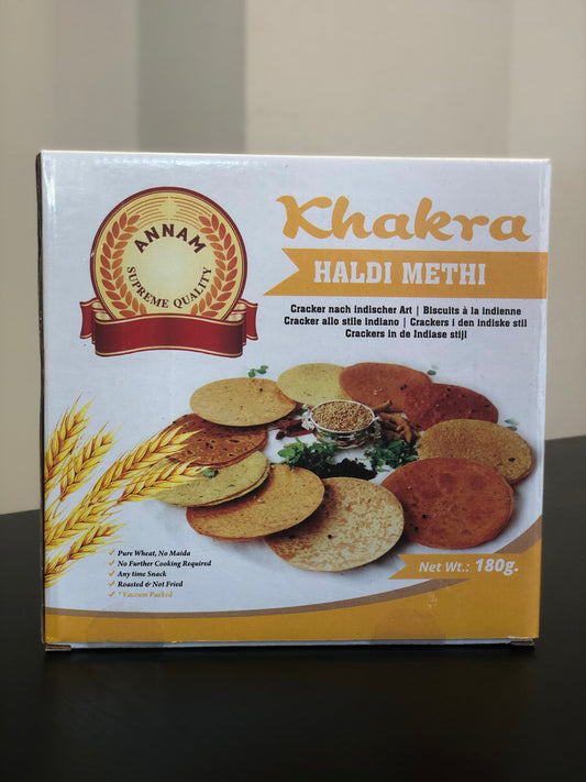 Annam Khakra Haldi Methi 180g