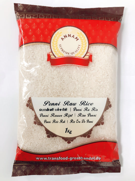 Annam Ponni Raw Rice 10kg