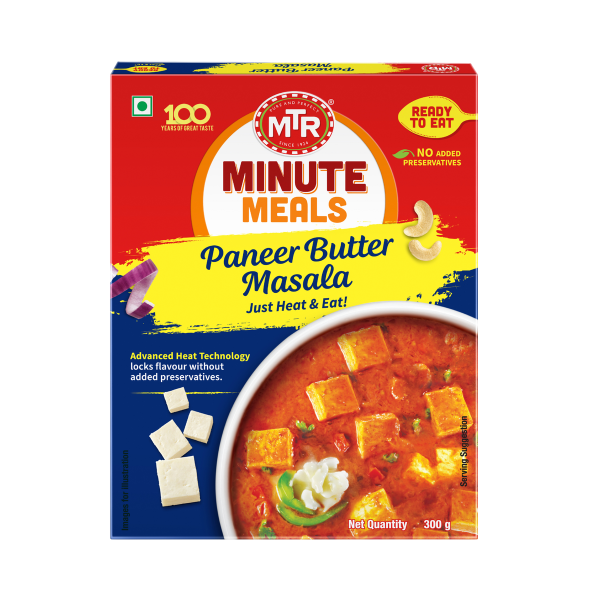 MTR PANEER BUTTER MASA.300gr.