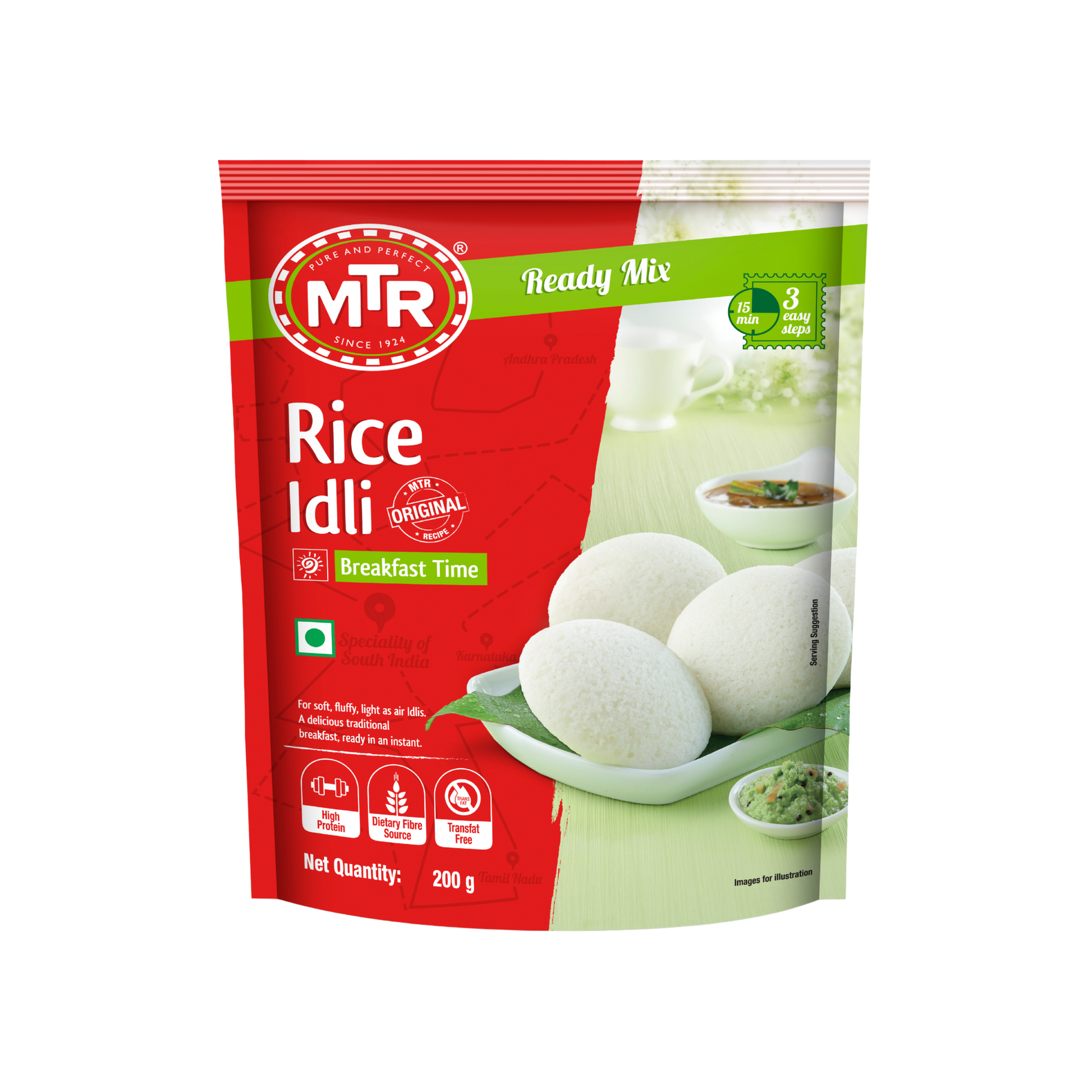 MTR RICE IDLI 500gr.