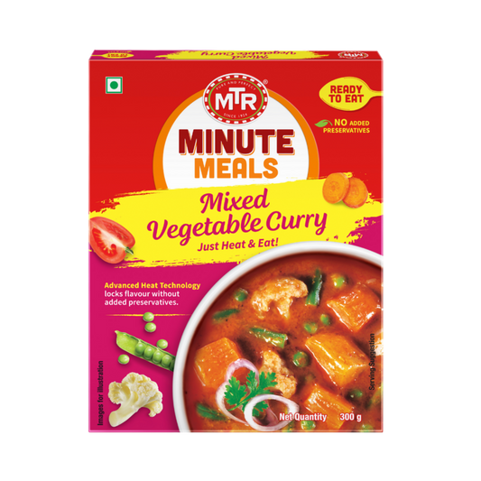 MTR MIXED VEGETABLE CURRY 300gr.