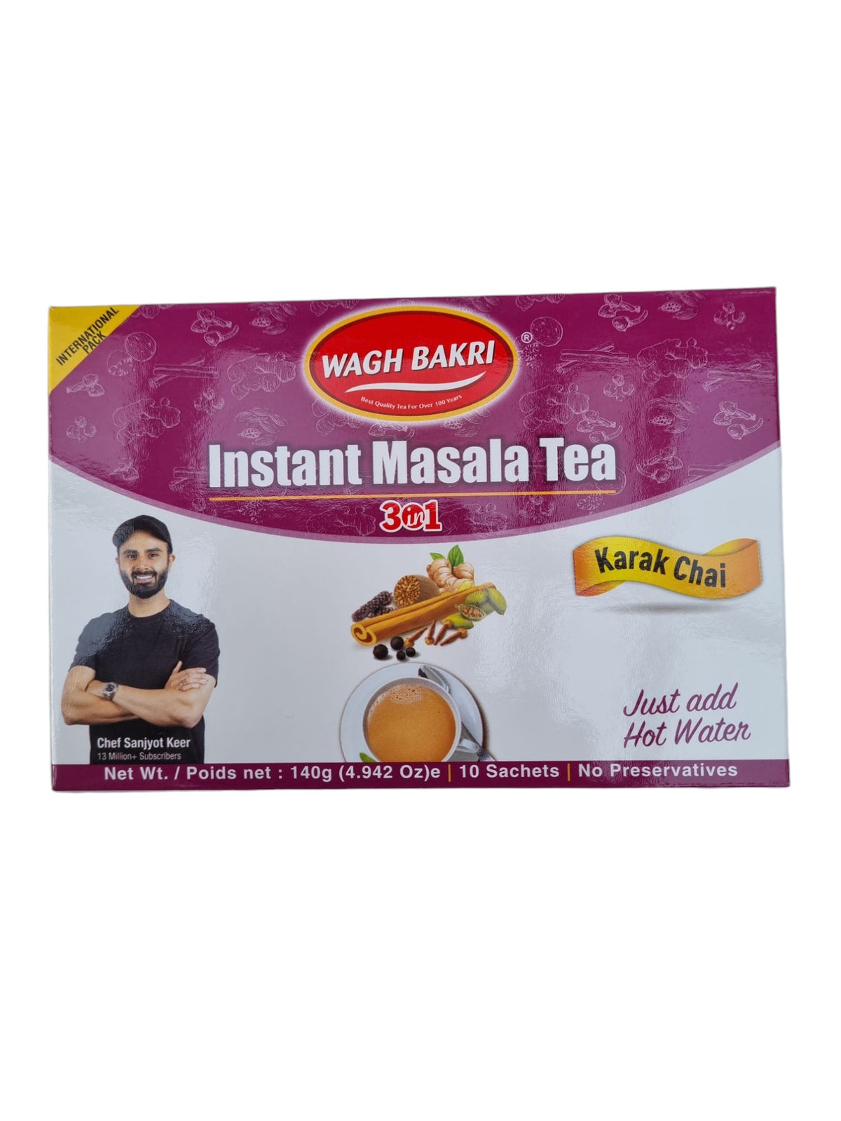 Wagh Bakri Masal Tea 140gr.