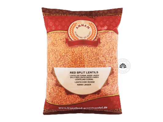 Annam Red Split Lentils 1kg