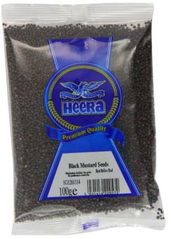 HEERA BLACK MUSTARD SEEDS 400g