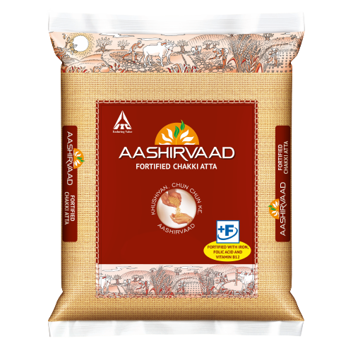 AASHIRVAAD CHAKKI ATTA 10kg.