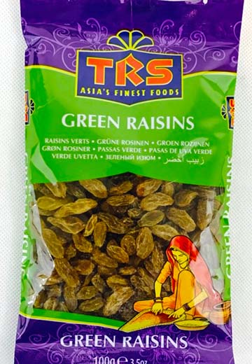 TRS GREEN ROSINEN 100gr.