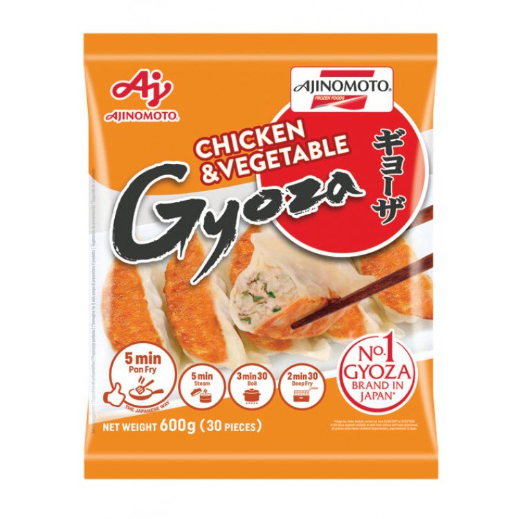 Gyoza Chicken&vegetable 600g