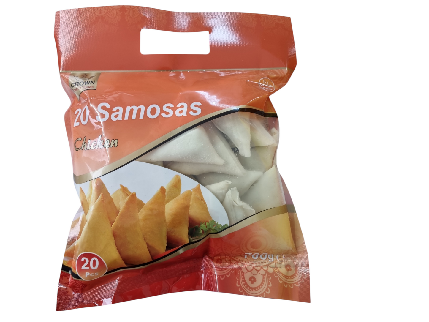 Crown Chicken Samosa 1kg 20pcs