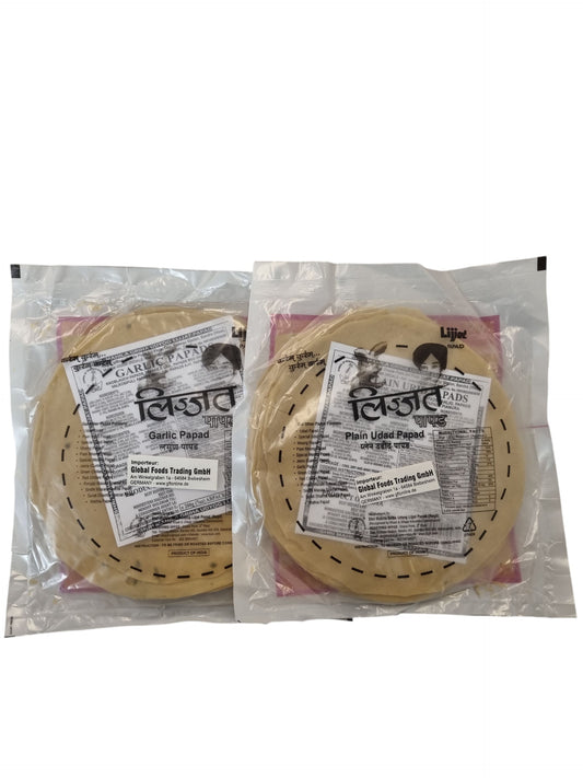 Lijat Garlic Papad 200g
