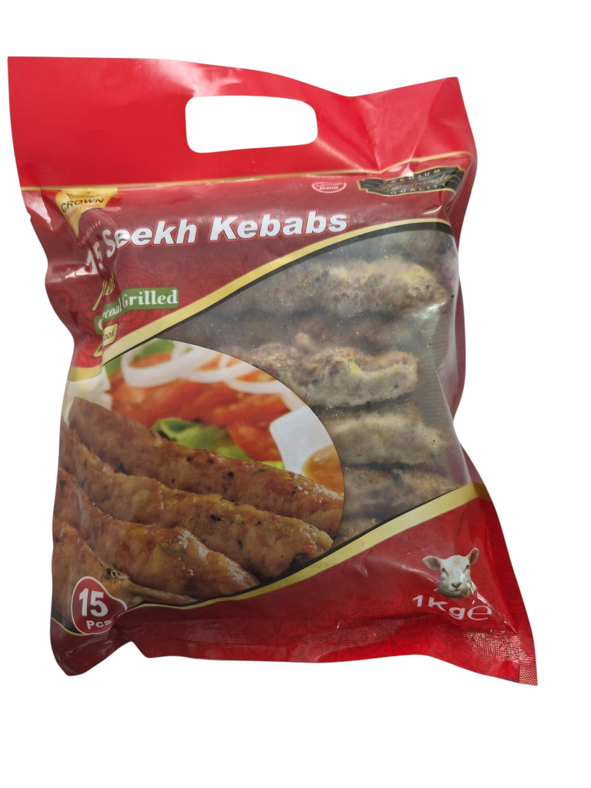 Crown Meat Seekh Kebabs 1kg 15pcs