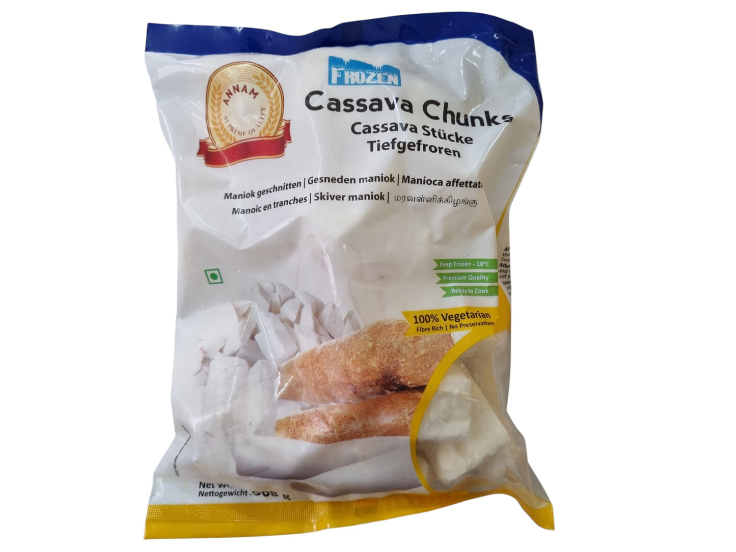 Annam  Cassava Chunks 908g