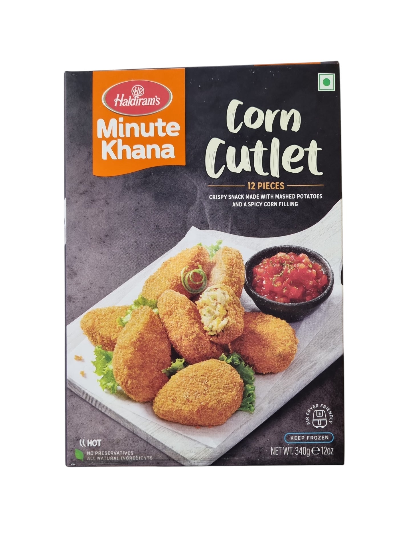 Haldiram Corn Cutlet 340g