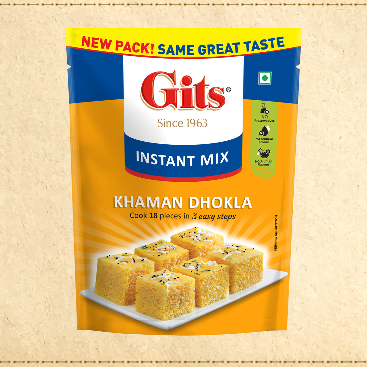GITS KHAMAN DHOKLA 180gr.