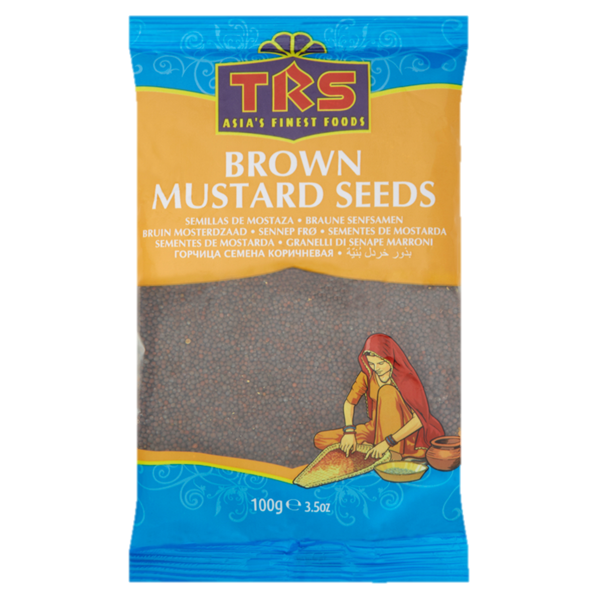 TRS Brown Mustard Seeds 100gr.
