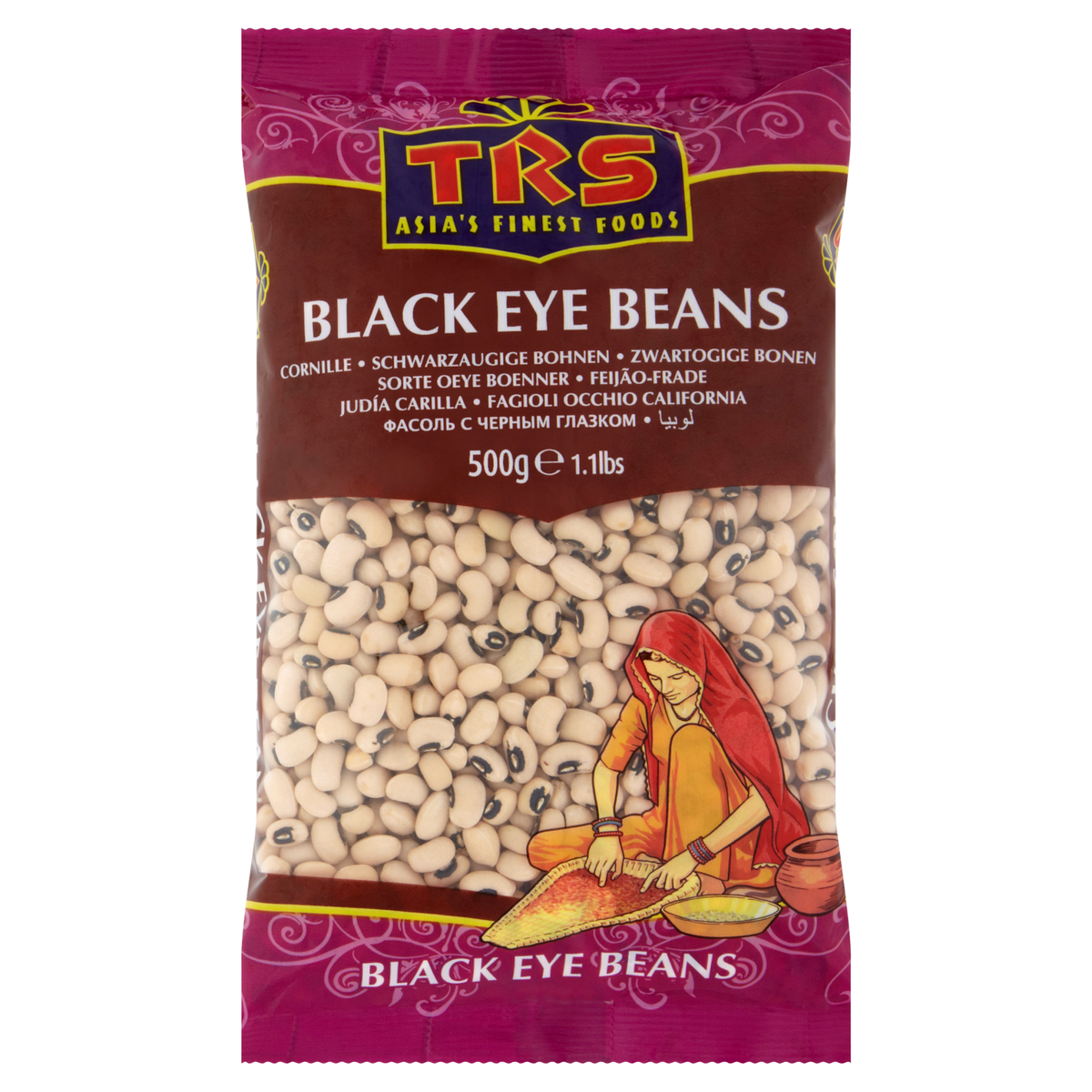 TRS BLACK EYE BEANS 500gr.