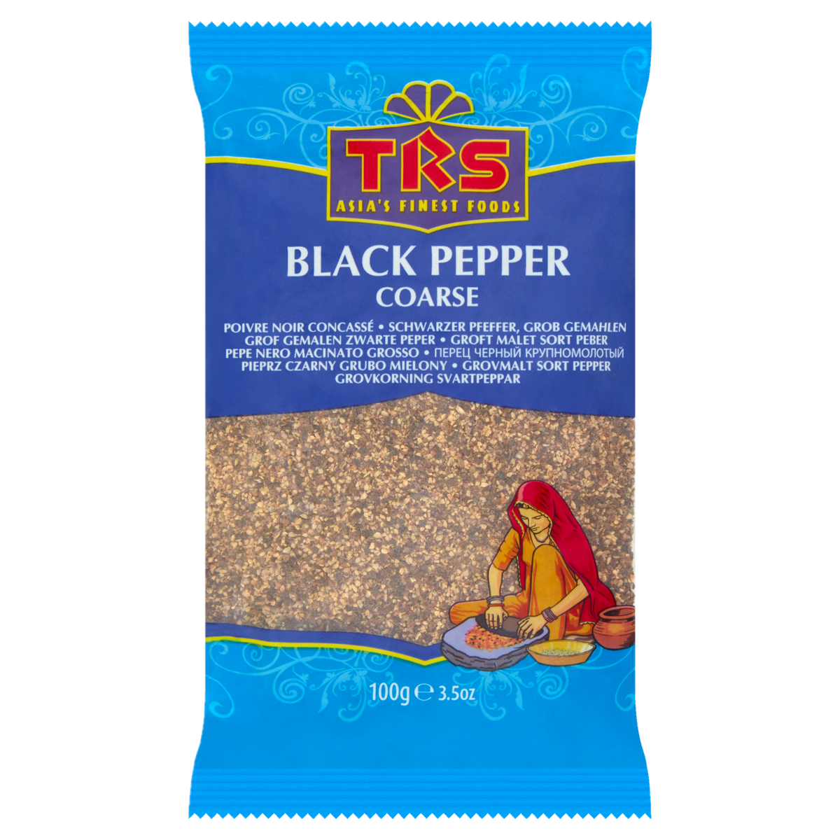 TRS Black Pepper Coarse 100g