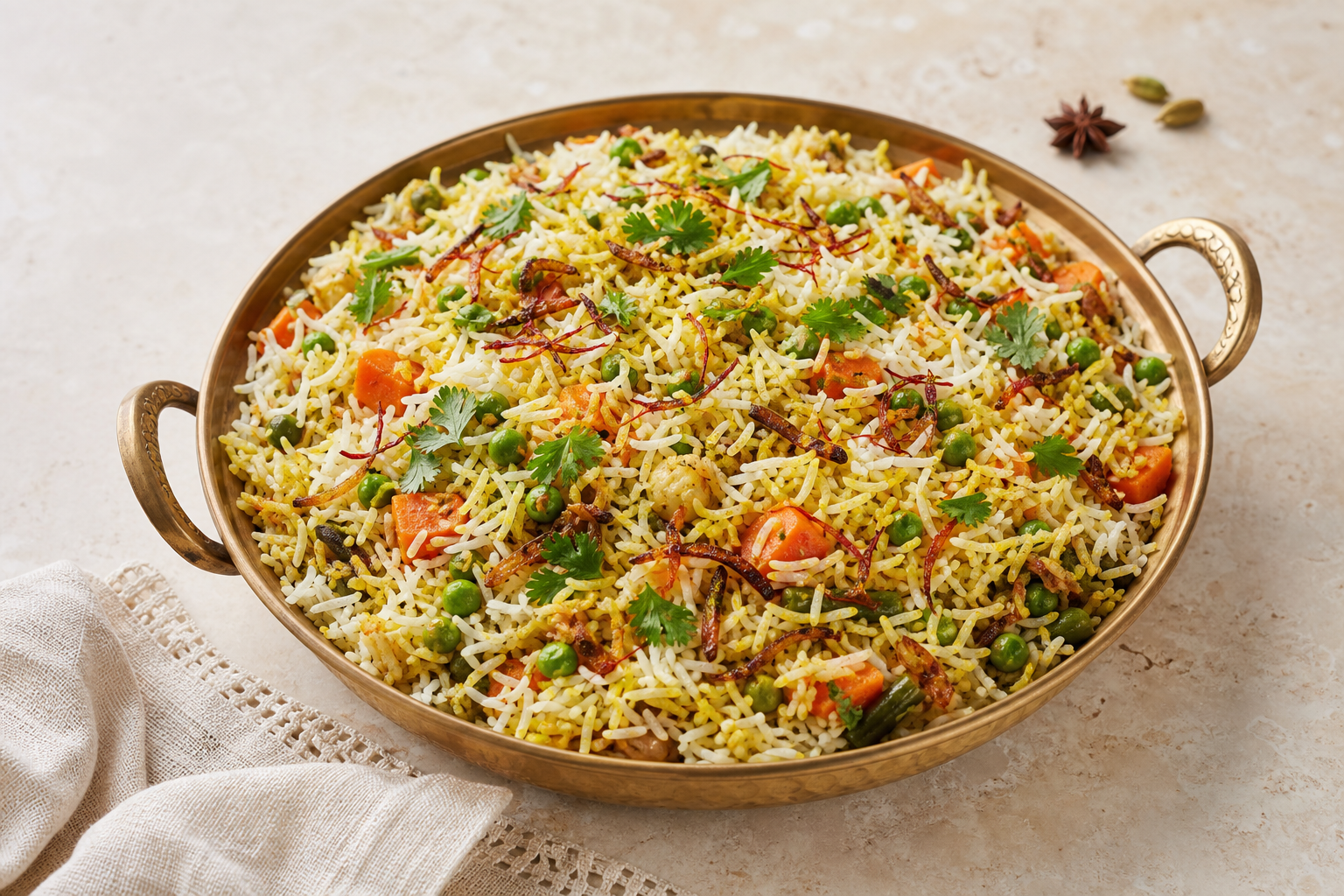 Vegetarisk biryani